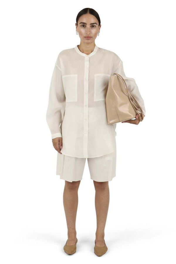 Oversize Organza Shirt