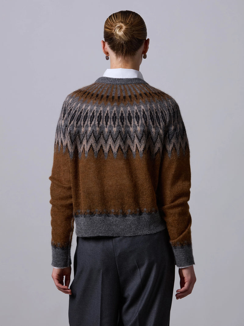 Knit Cropped Roundneck