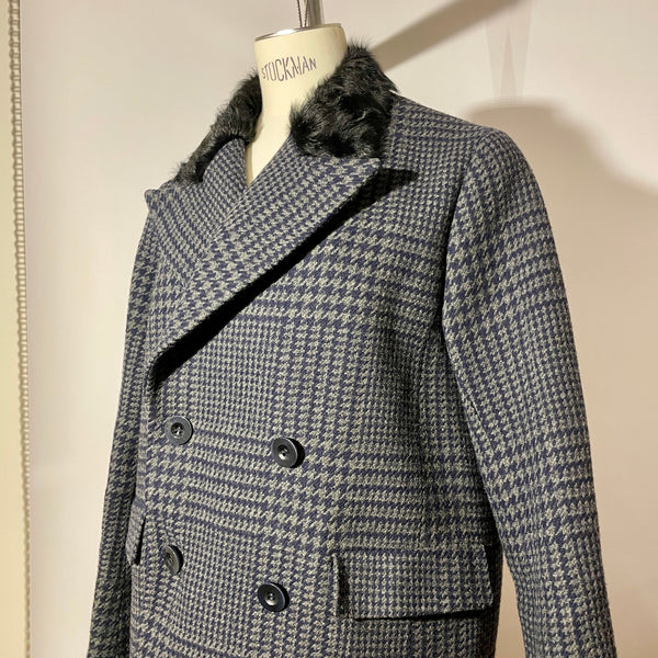 Sacai Overcoat Glencheck