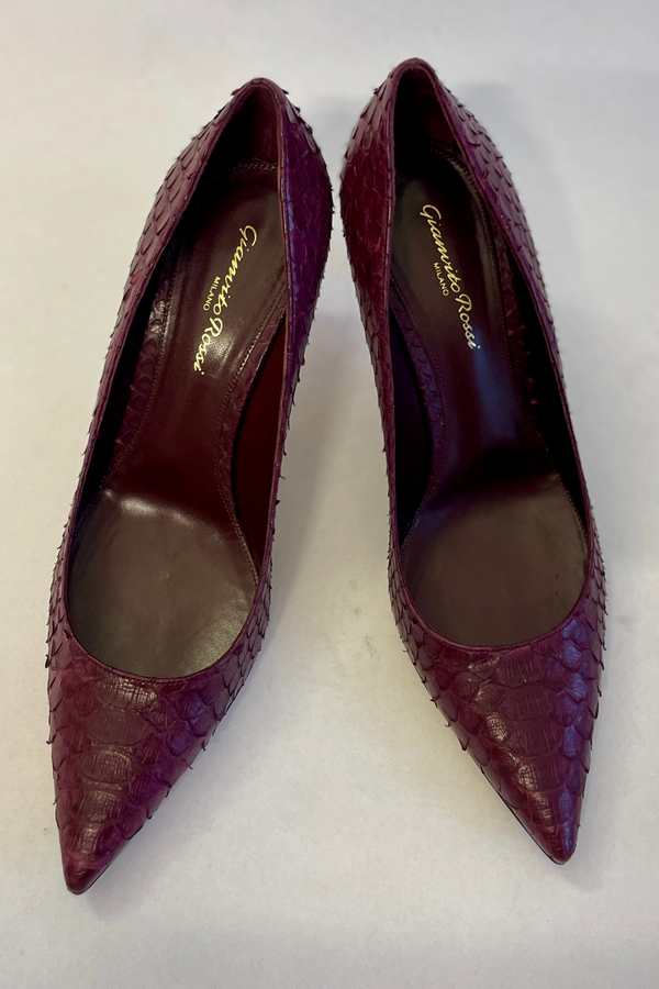 D Red Snake Gianvito Rossi Pumps
