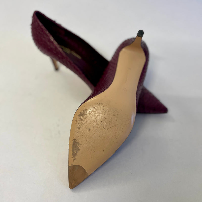 D Red Snake Gianvito Rossi Pumps