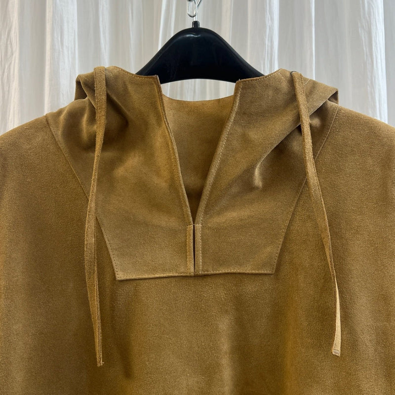 Acne Leder Hoodie L