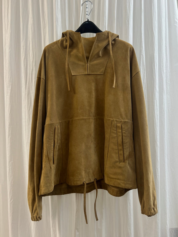 Acne Leder Hoddie L