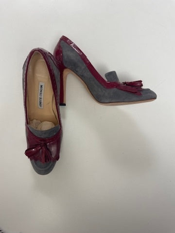 Manolo Blahnik tassle-Pumps 39