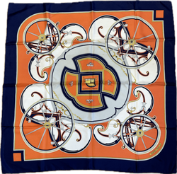 Hermès Foulard 90 Washington's Carriage