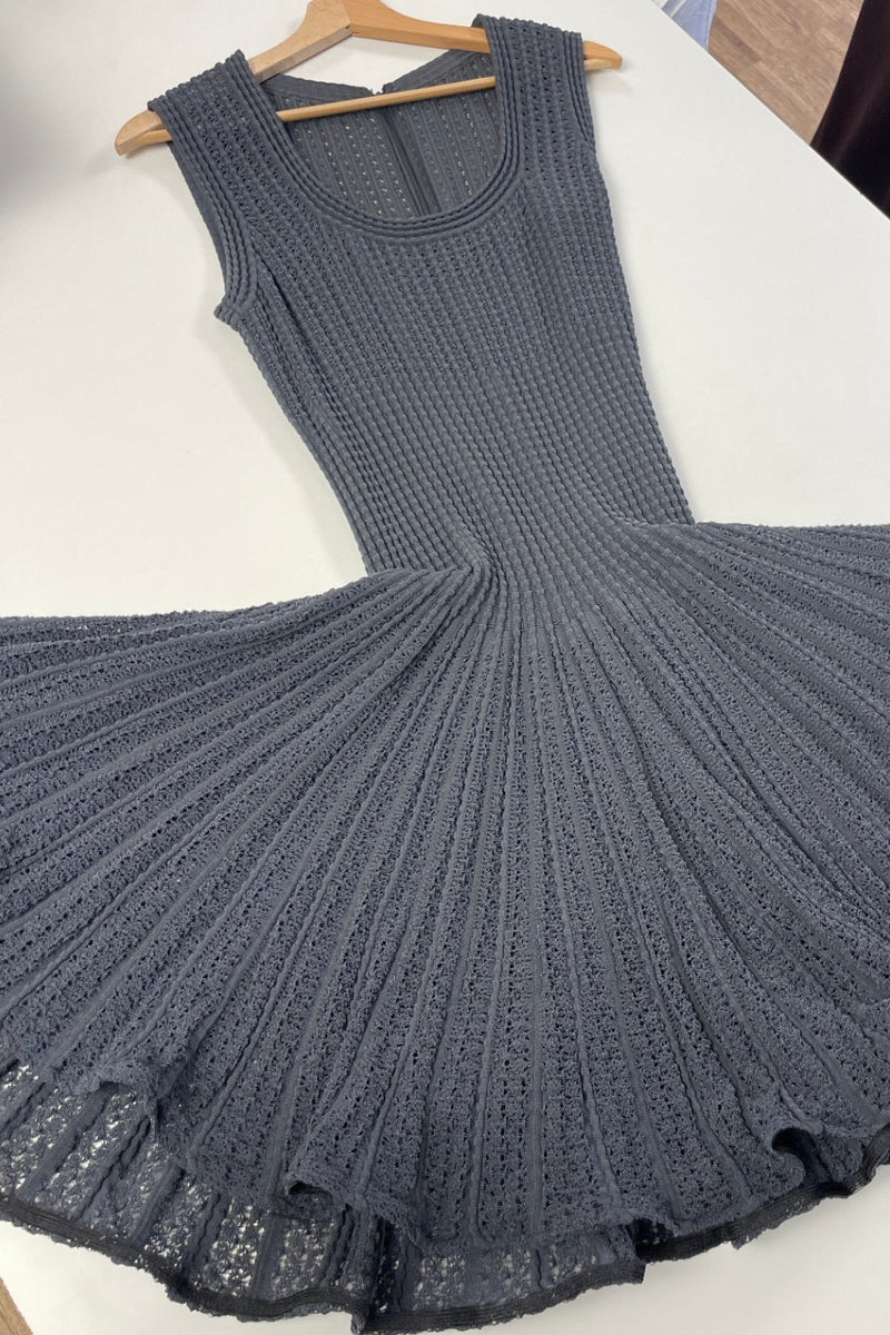 S Alaia Knit Dress 38