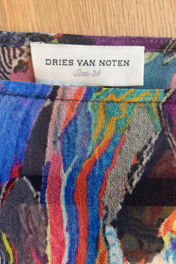 Dries van Noten 2008 Seidentop 38