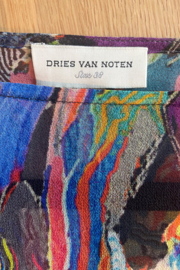 Dries van Noten 2008 Seidentop 38