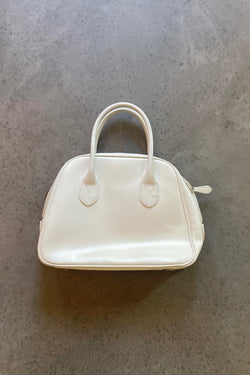 S Comme des Garçons Aoyama Handtasche weiss