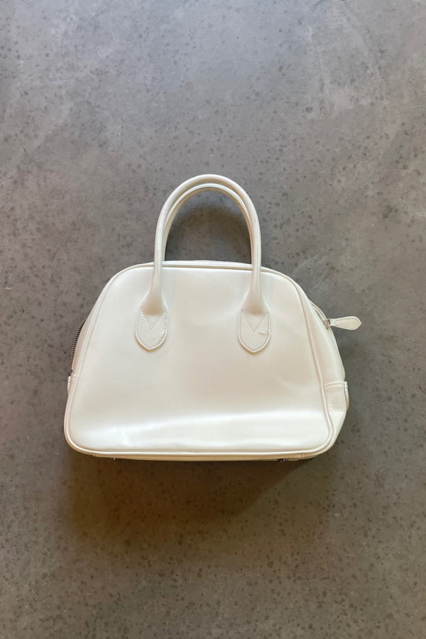 S Comme des Garçons Aoyama Handtasche weiss