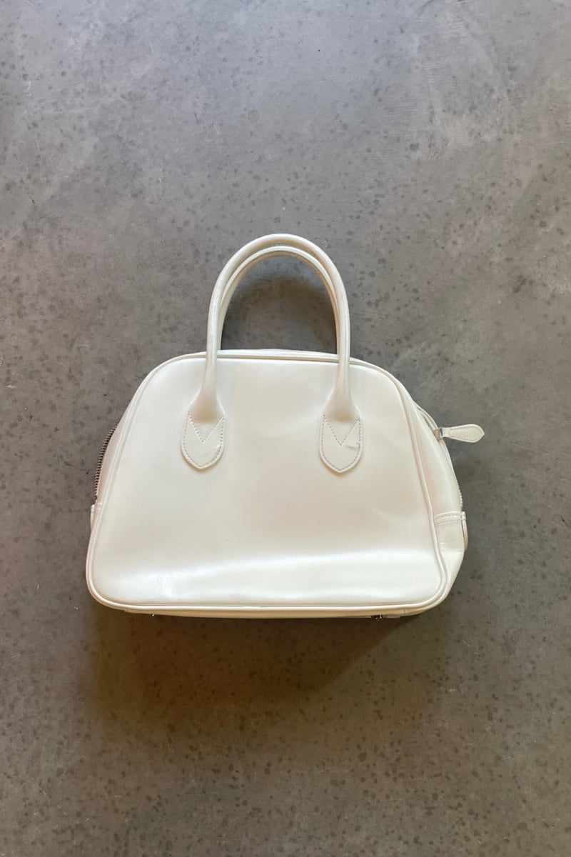 S Comme des Garçons Aoyama Handtasche weiss