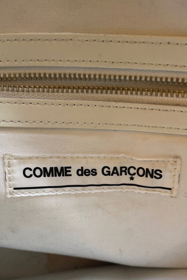 S Comme des Garçons Aoyama Handtasche weiss