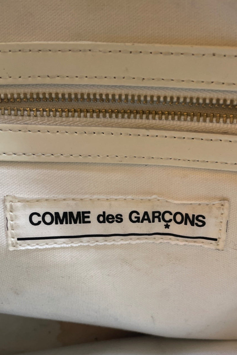 S Comme des Garçons Aoyama Handtasche weiss