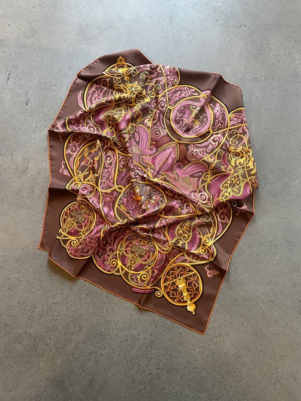 S Hermès Foulard Charmante aux Animaux