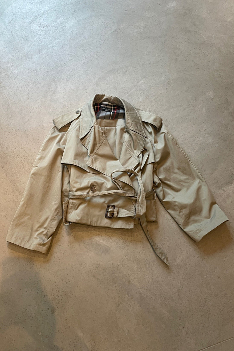 S Balenciaga Folded Trench