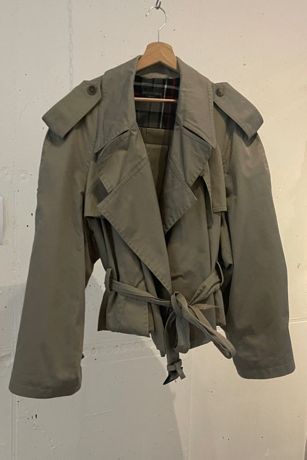 S Balenciaga Folded Trench