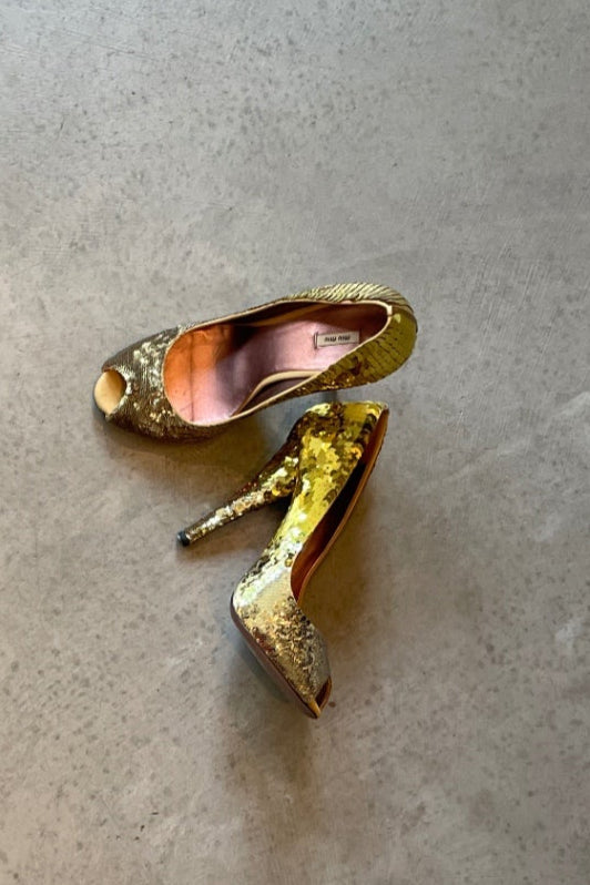 S Miu Miu Peeptoes 38