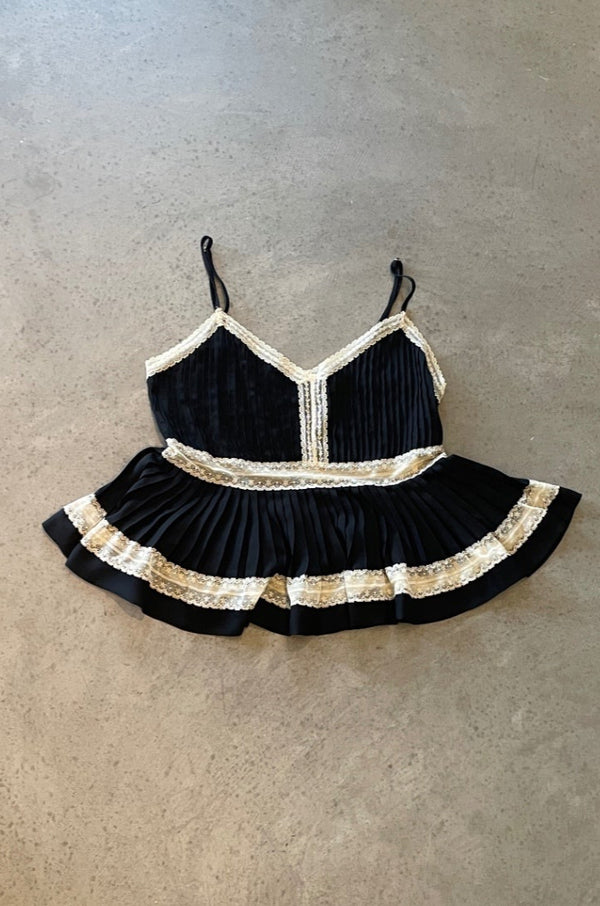 Twinset Top with lace S