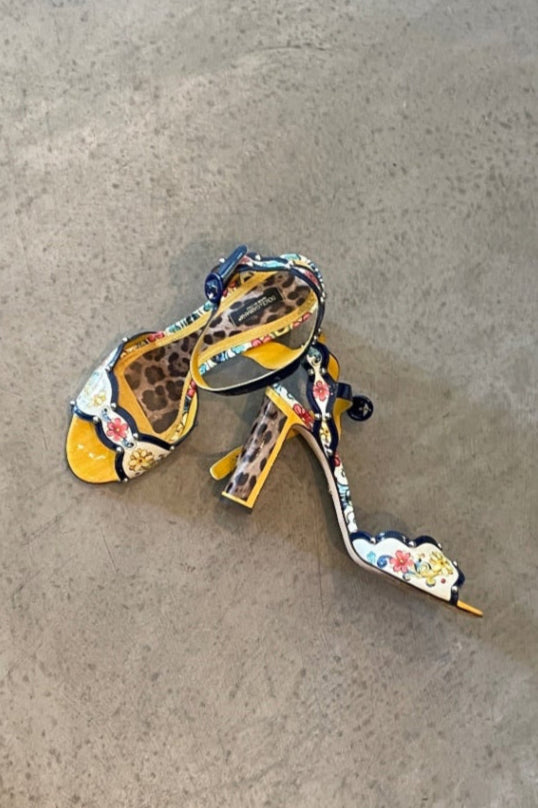 S Dolce & Gabbana Sicily Collection Sandals