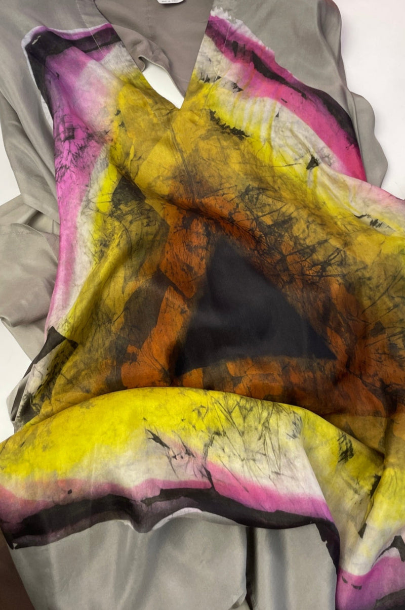 S Etro Handpainted runway Dress 2008