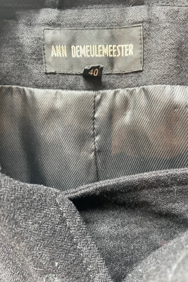 Ann Demeulemeester Biker Jacke S/M