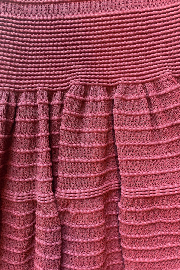S Alaïa Strickkleid
