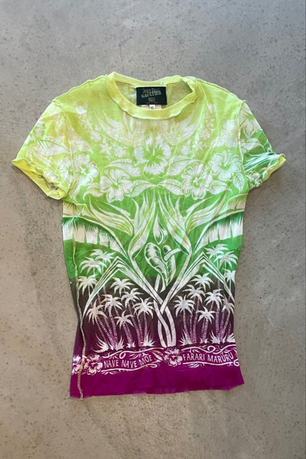 S Jean Paul Gaultier Maille 1996 T-Shirt XL