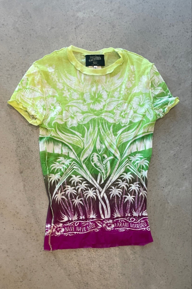 S Jean Paul Gaultier Maille 1996 T-Shirt XL