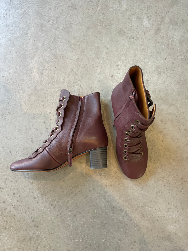 Chloé Deep Purple Boots 37,5