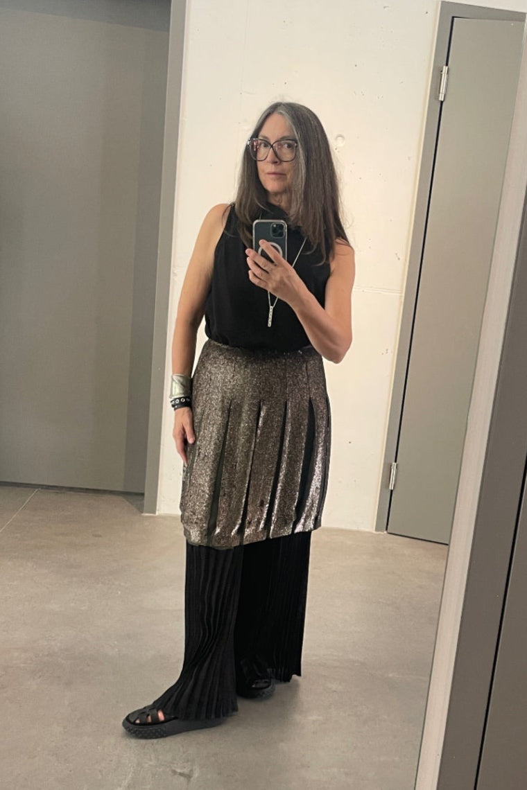 S Jil Sander Pailletten-Rock S