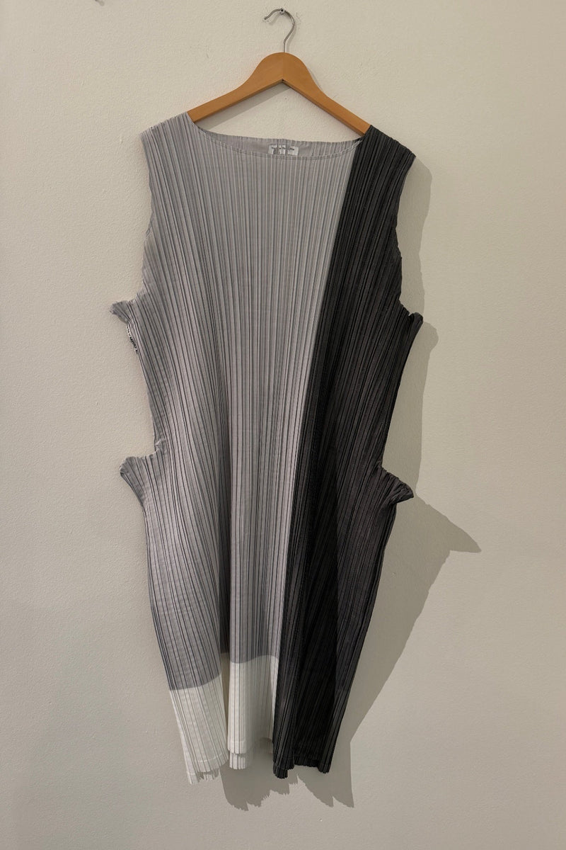 Issey Miyake Kleid grau OS