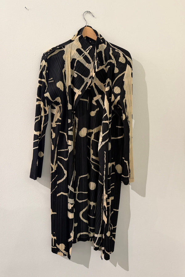 Issey Miyake Pleats Please Jacke Print OS