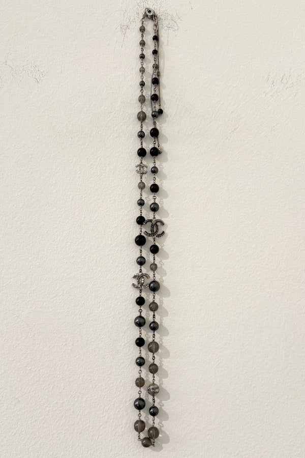 Chanel Halskette black