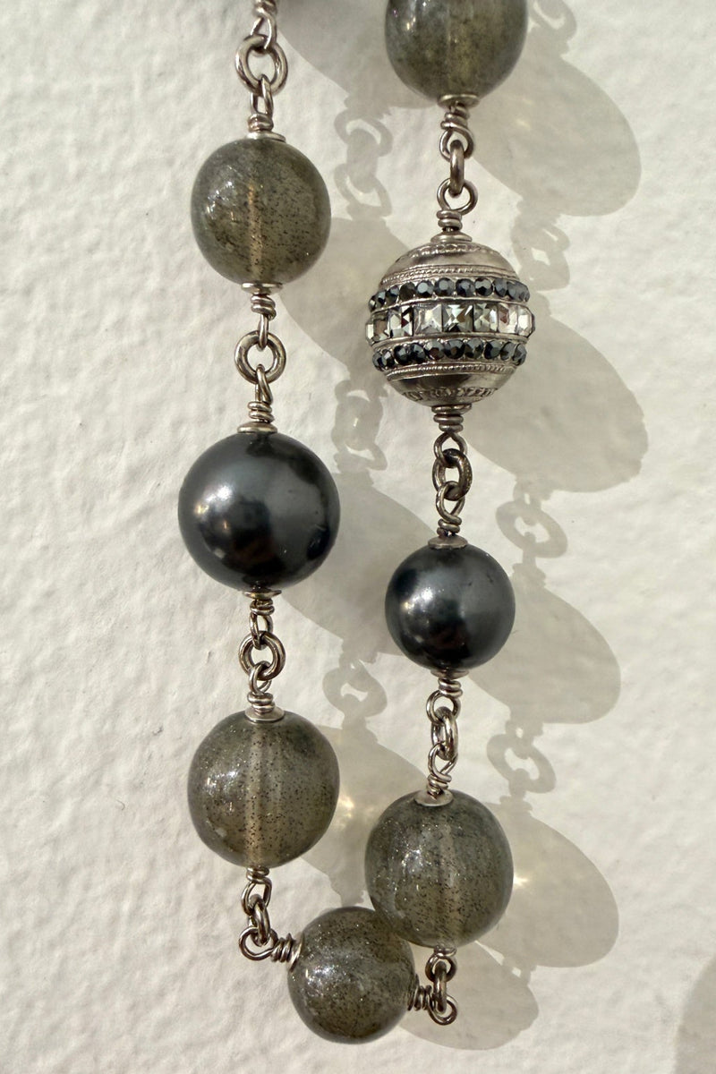 Chanel Halskette black