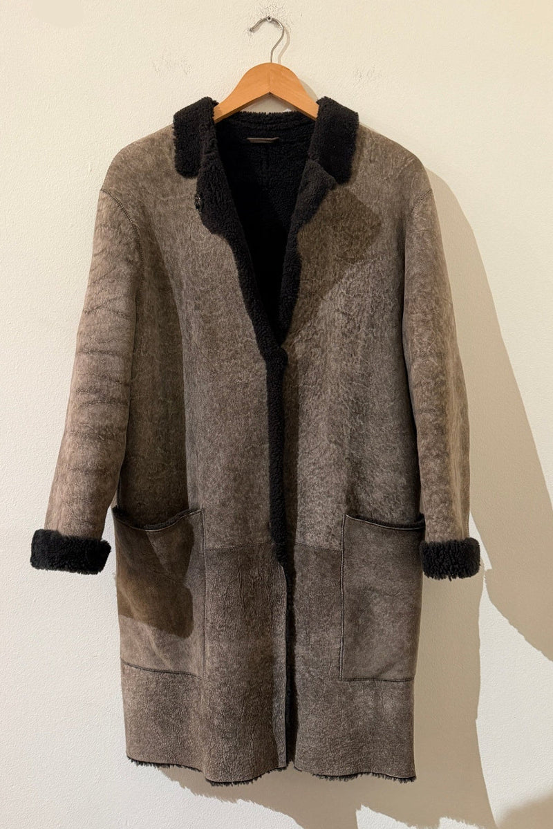 Sophie d'Hoore Lammfellmantel S