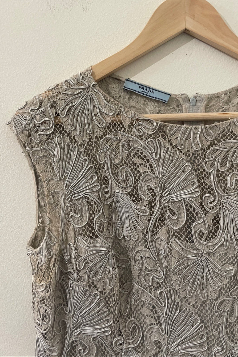 Prada Spitzen-Kleid 46