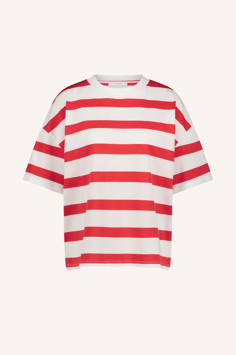 Jade Shirt Red Stripe