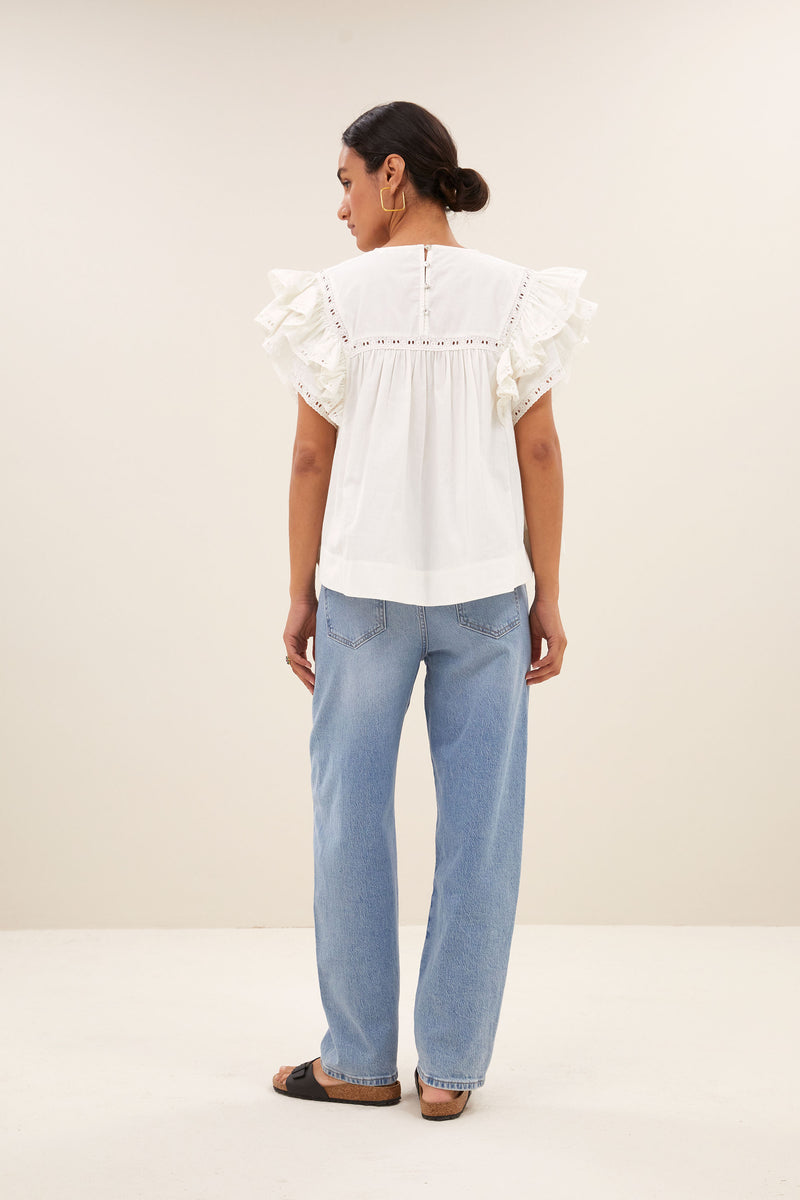 River Poplin Blouse