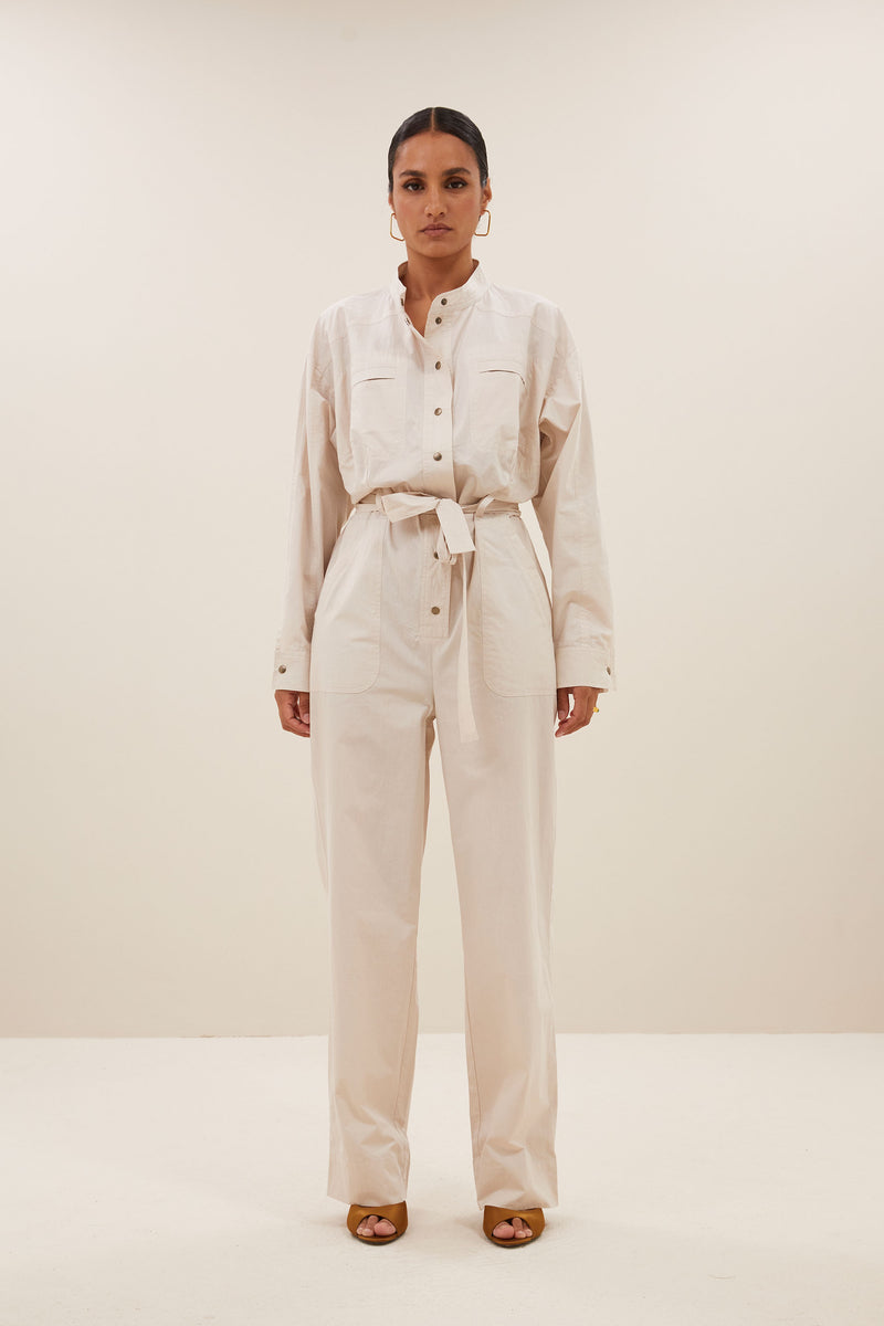 Esra Poplin Jumpsuit