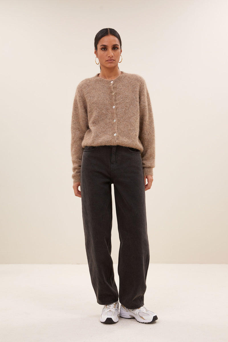 Cleo Natural Cardigan