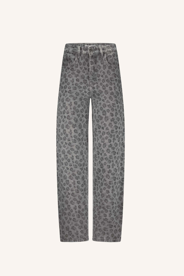 Lew Grey Cheetah Pants