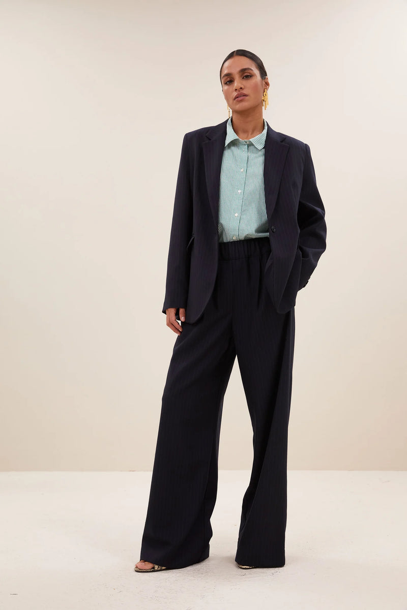 Jill Pinsripe Blazer