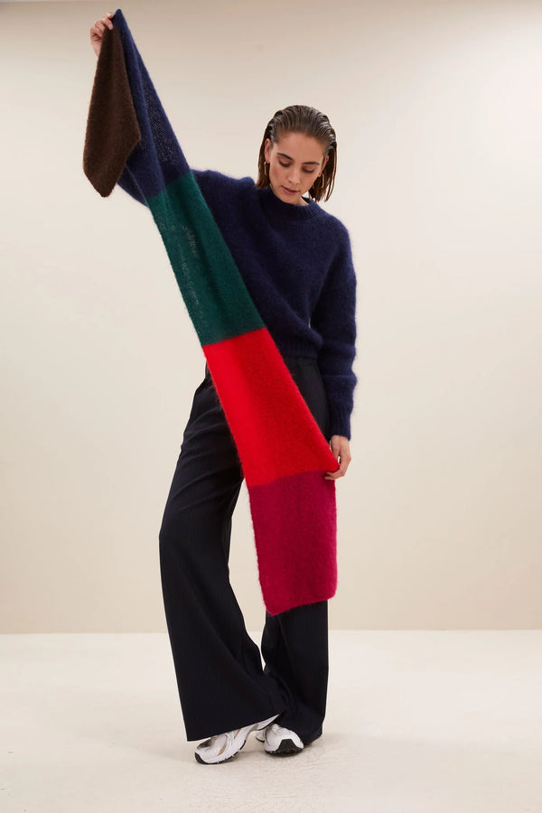 Leah Stripe Scarf