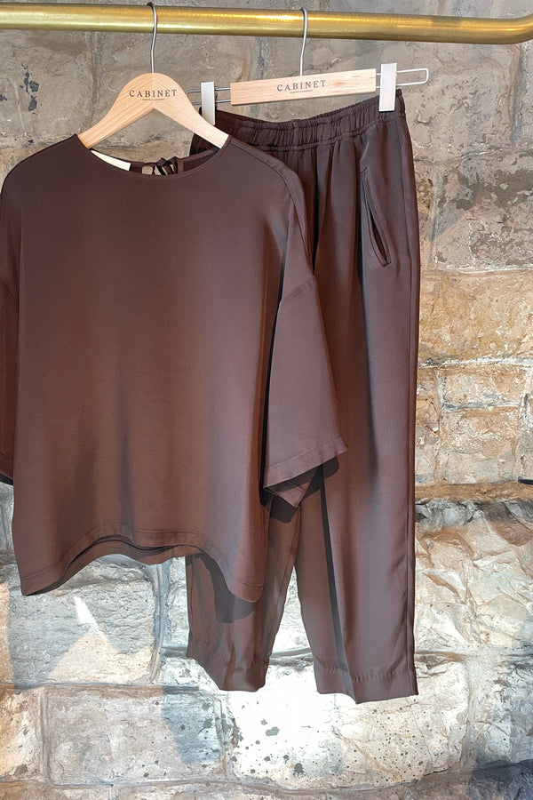 Boxy Silk Tee
