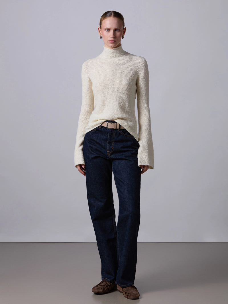 Knit Rib Turtleneck Sweater 2003
