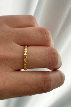Ring Flat Pearl