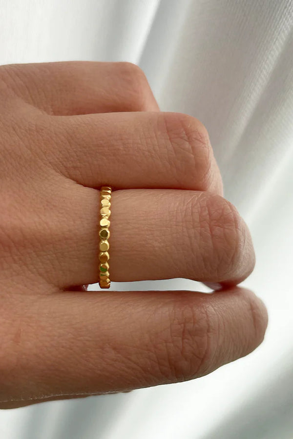 Ring Flat Pearl