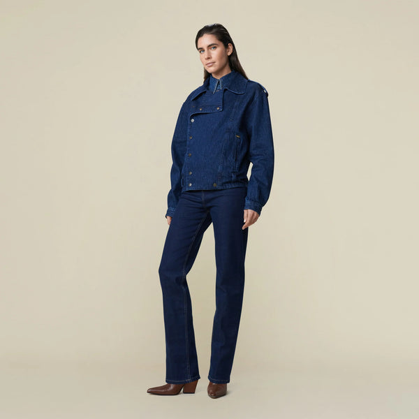 Beryl Dark Denim Jacket
