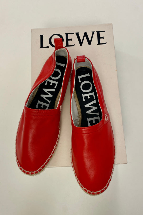 Loewe Leather-Espadrilles