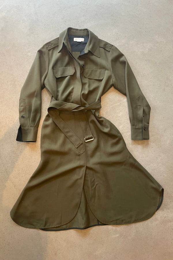 S Victoria Beckham Army Dress